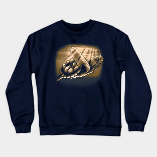 Turtle in the Ocean Crewneck Sweatshirt